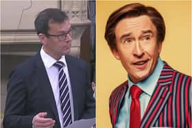 Don Valley MP Nick Fletcher has been compared to Alan Partridge.