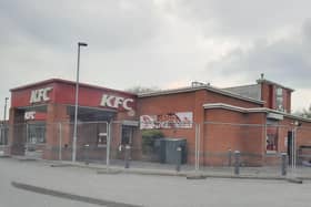 The KFC will remain closed for a number of weeks.