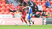 Goalscorer Charlie Seaman drives down the wing. Picture: Howard Roe/AHPIX