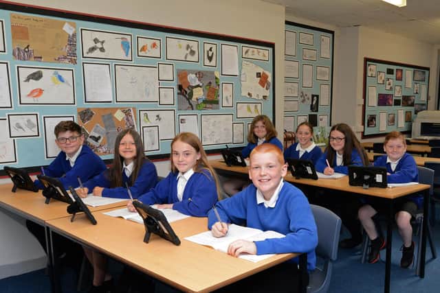 Year three and Four pupils pictured at Morley Place Academy. Picture: NDFP-15-06-21-MorleyPlace 3-NMSY