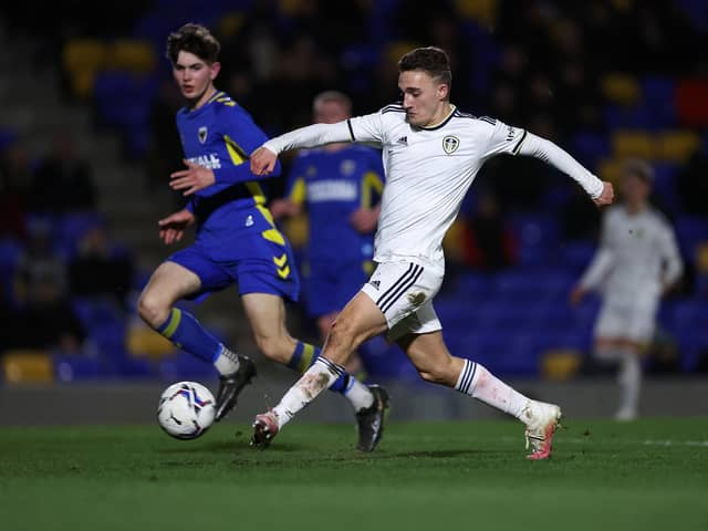 Ben Andreucci in action for Leeds United (photo by Julian Finney/Getty Images).