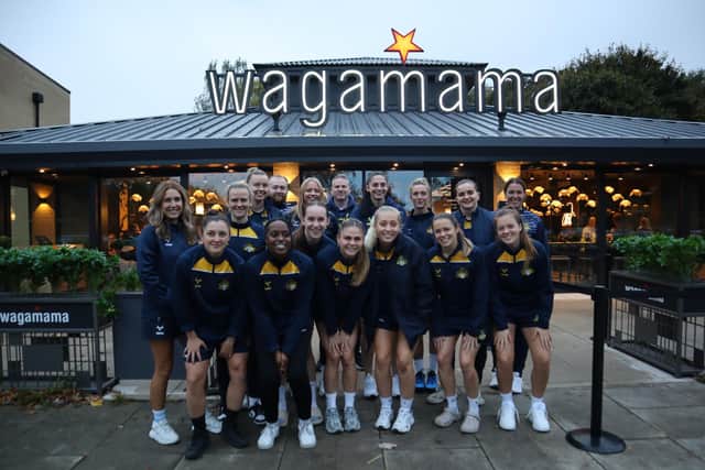 Doncaster Belles have teamed up with Wagamama.