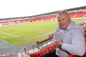 Dons chief executive Carl Hall