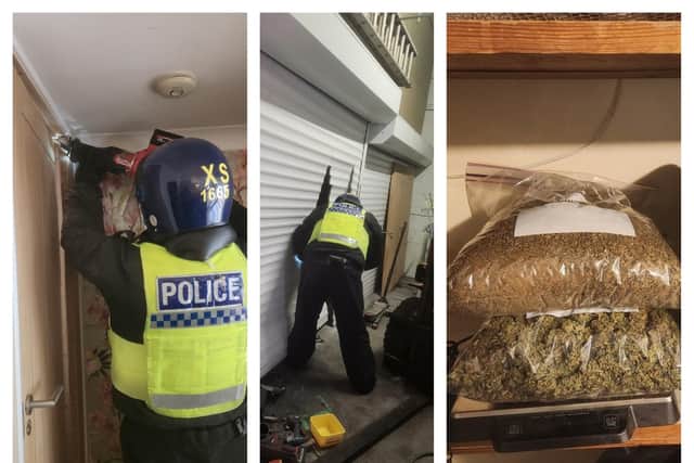 Police dismanated a £35,000 drugs factory in Doncaster
