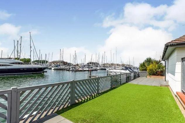 This house in Port Solent is on the market for £900,000.