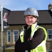 Harron Homes Site Manager Zak Green, Winner of NHBC's Pride in the Job award 2024