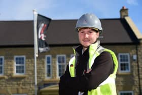 Harron Homes Site Manager Zak Green, Winner of NHBC's Pride in the Job award 2024
