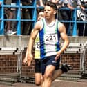 Joshua specialises in both the 100m and 200m events.