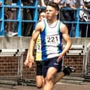 Joshua specialises in both the 100m and 200m events.