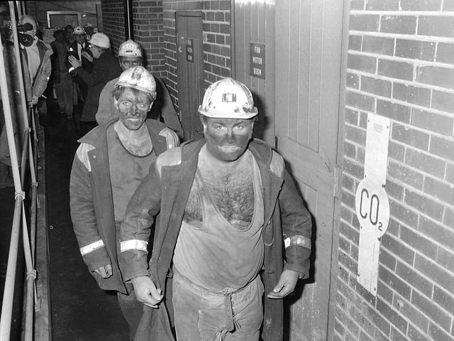 The aftermath of a rescue after miners were trapped underground - do you remember this?