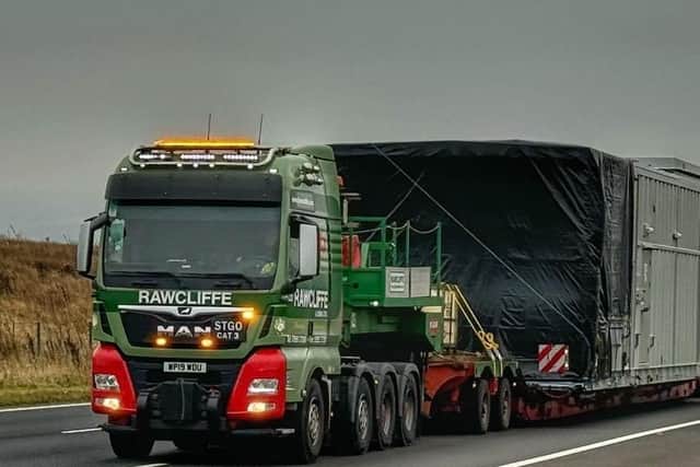 Roads closed as abnormal load travels onto the M1.