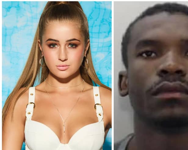 Doncaster Love Island star Georgia Steel was swindled out of £32,000 by Medi Abalimba.