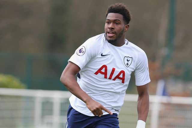 Reo Griffiths during his time with Tottenham Hotspur