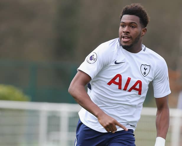 Reo Griffiths during his time with Tottenham Hotspur