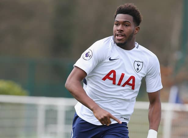 Reo Griffiths during his time with Tottenham Hotspur