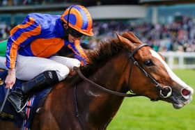 Ryan Moore aboard Love at Royal Ascot. Photo by Alan Crowhurst/Getty Images