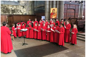 Doncaster Minster Choir is looking for new members.