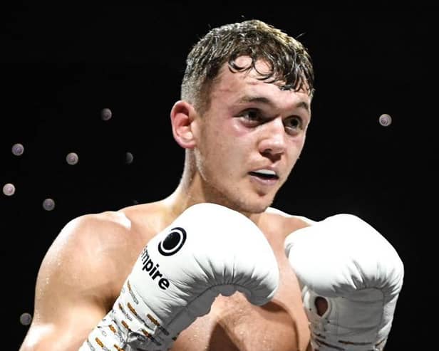 Conisbrough's Joe Hayden beat Seamus Devlin last time out. Photo courtesy of @mcmain_photos.
