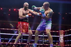 Tyson Fury v Usyk Pic via Matchroom Mark Robinson