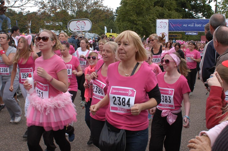 Race for Life, Clumber Park in 2011.