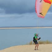 Paragliding at the Dune du Pilat