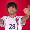 Doncaster pop star Louis Tomlinson is taking part in this year's Soccer Aid.