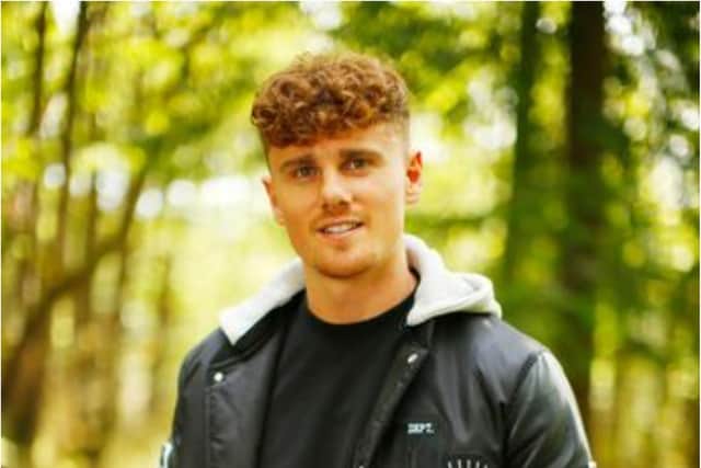 Jack Gilkes from Doncaster is among the contestants starring in  ITV2 dating show The Cabins. (Photo: ITV).