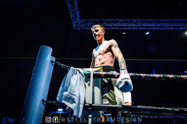 Rising Doncaster flyweight star Conner Kelsall has been tipped to become a world champion. Photo: Steel Stream Design