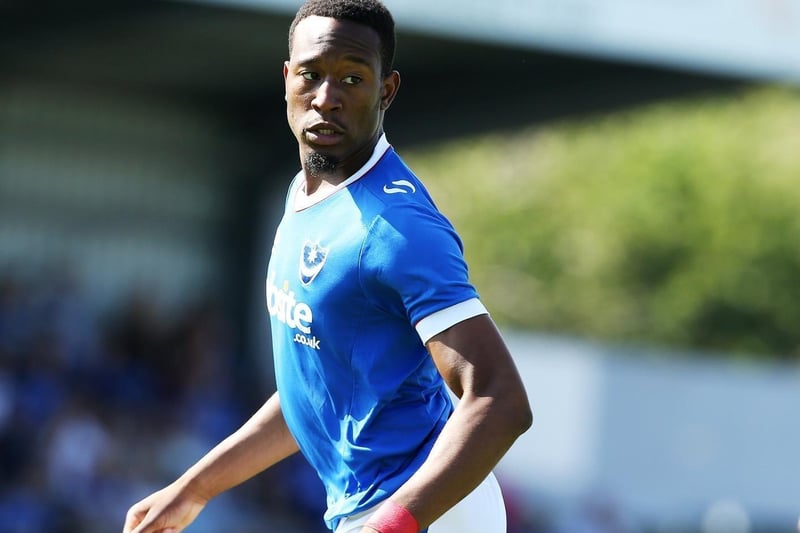 The striker played only five times for Pompey. He was relegated from the Scottish Premiership with Kilmarnock last season but is back in the Football League after joining League Two Northampton.