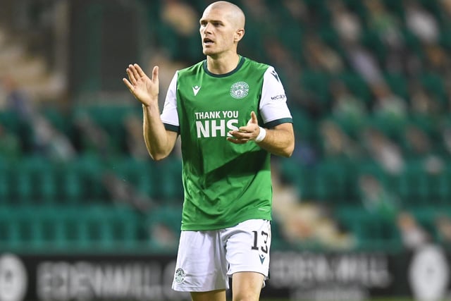 Had his moments but his strength can also be a hindrance when Hibs are chasing games