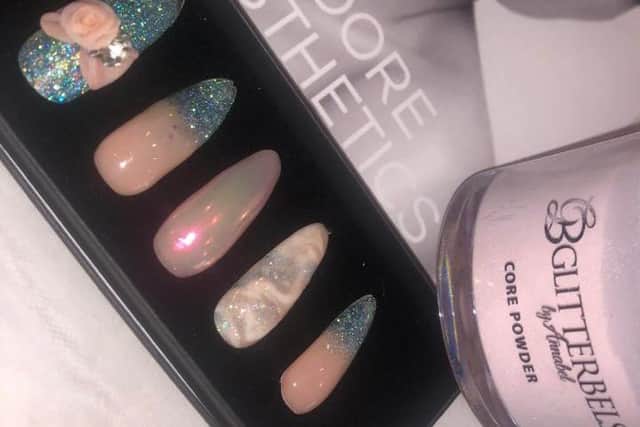 Custom Nails from Chelsey Irving.