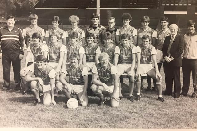 The 1984/85 Doncaster Rovers team.