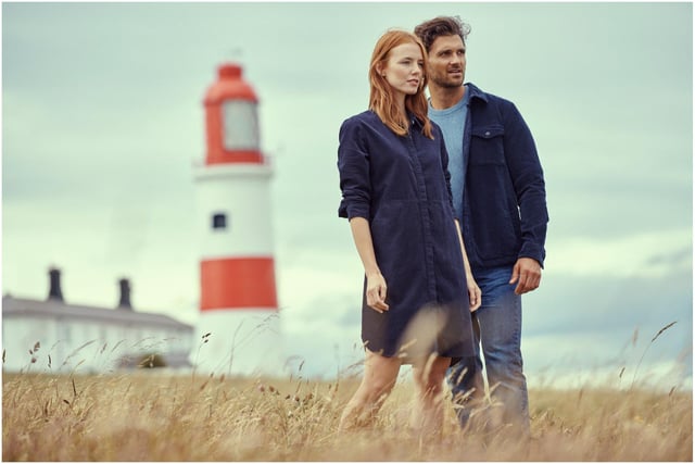 The stunning Coastal and Barbour x National Trust collections have been shot by Souter Lighthouse in South Tyneside.