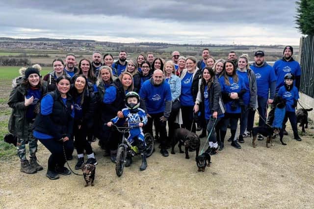 Friends & family joined Harry's Hike, the charity walk on what would have been Harry's 2nd birthday.