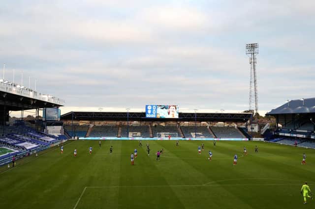 Fratton Park, home of Portsmouth. Photo by Naomi Baker/Getty Images