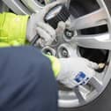 Check tyre pressure and tread.