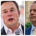 Doncaster businessman Mark Taylor (right) wants to work with billionaire businessman Elon Musk.