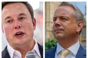 Doncaster businessman Mark Taylor (right) wants to work with billionaire businessman Elon Musk.