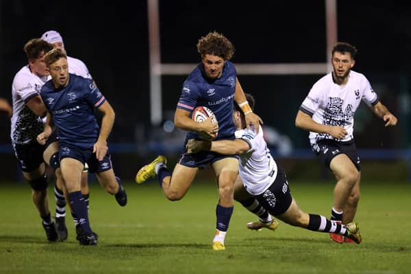 New arrival AJ Cant in action for Doncaster Knights against Bristol in the Premiership Cup. Photo: George Wood/Getty Images