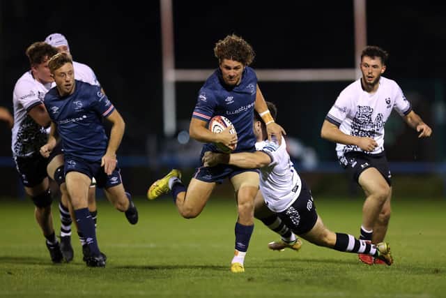 New arrival AJ Cant in action for Doncaster Knights against Bristol in the Premiership Cup. Photo: George Wood/Getty Images