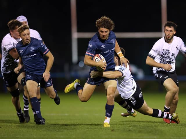 New arrival AJ Cant in action for Doncaster Knights against Bristol in the Premiership Cup. Photo: George Wood/Getty Images