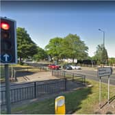The A638 has been closed at Jossey Lane.
