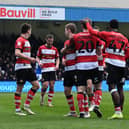 Doncaster Rovers endured a rollercoaster campaign, surging from the lower reaches of the table to seal an unexpected play-off spot. Picture Howard Roe/AHPIX LTD.