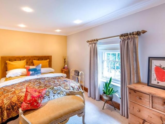 A third, individually styled double bedroom.