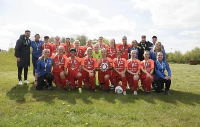 Rossington Main Ladies have sealed cup success in their first competitive season as a club.