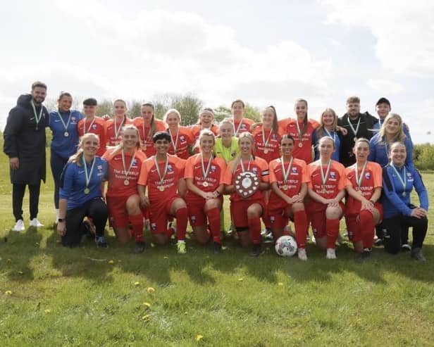 Rossington Main Ladies have sealed cup success in their first competitive season as a club.