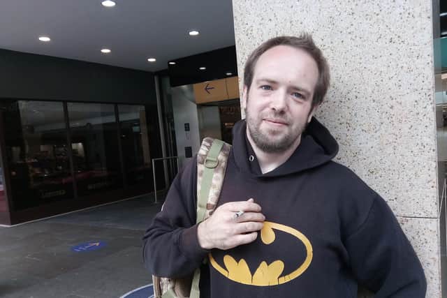 Smoking vox pop Andy Rycroft