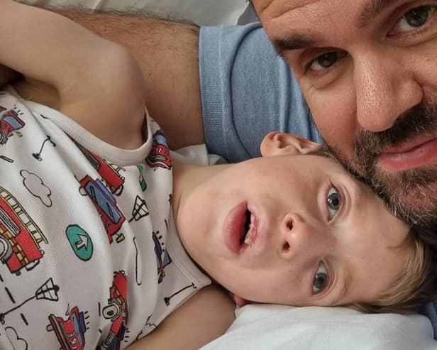 Daniel Bostock is back at home after life saving surgery and being placed on a ventilator. (Photo: Team Daniel).