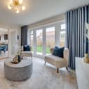 A Harron Homes Dunstanburgh home style.