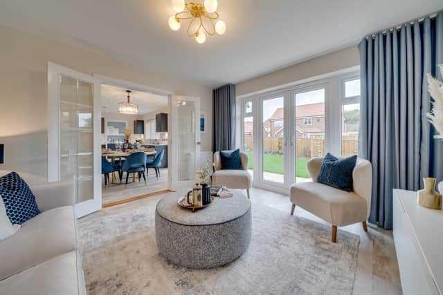 A Harron Homes Dunstanburgh home style.